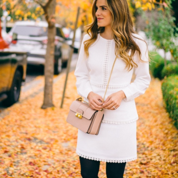 Club Monaco Terrona Dress White Size 4 - Picture 2 of 7